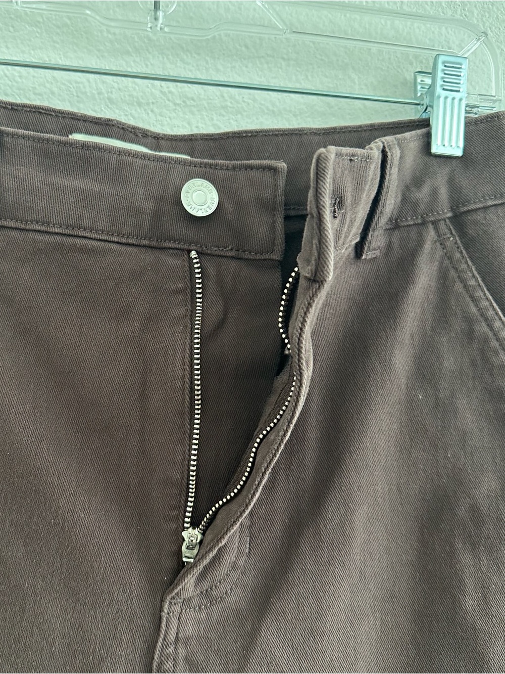 Everlane The Utility Barrel Pant in Dark Chocolate Size: 6, NWOT - Picture 8 of 13